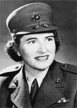Colonel Julia E. Hamblet, who served served as Director of the Marine Corps Women’s Reserve from 1946 to 1948 and as Director of Women Marines from 1953 to 1959, retired from active service, 1 May 1965, with the rank of colonel.