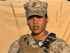 Marine Capt. Stacy Blackburn-Hoelscher and her all-female team in the 2nd Marine Expeditionary Brigade have a unique mission: Reaching out to the women of Afghanistan.